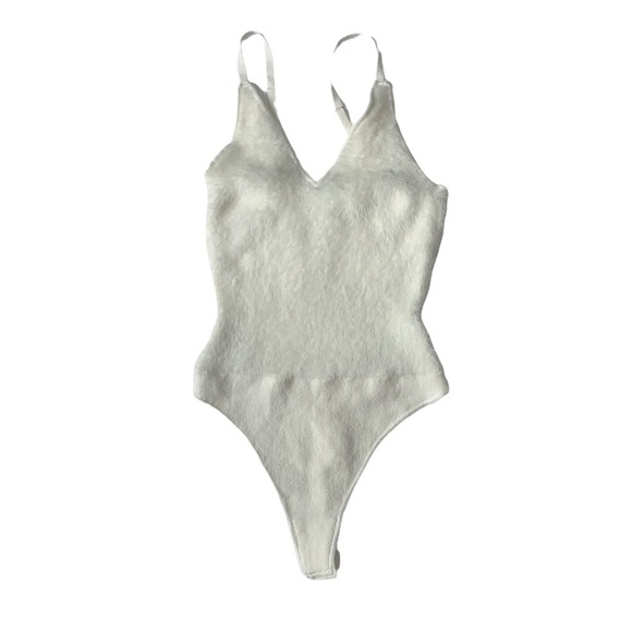 Free People Knitted Ivory Bodysuit‎ - Picture 1 of 5